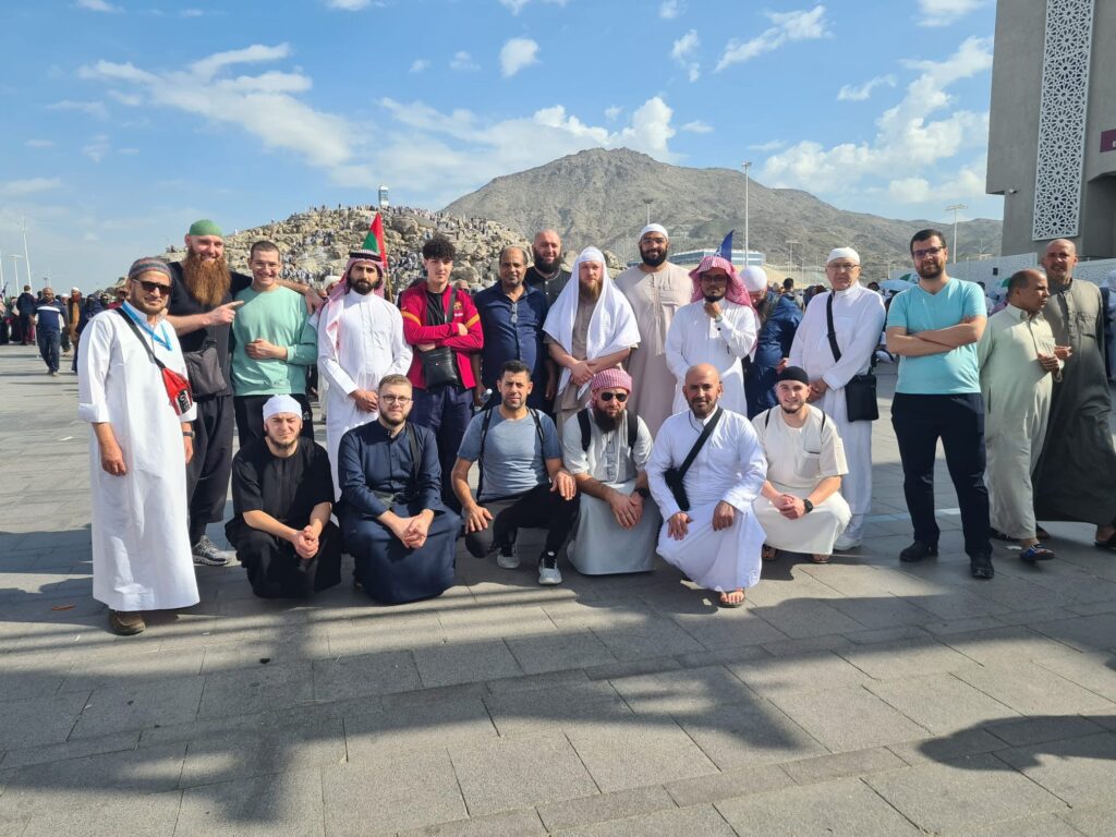 Ocean Travel Pilgergruppe am Arafat während der Hajj-Reise