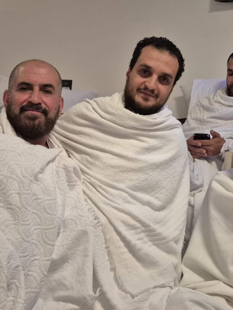 Ocean Travel Pilger während der Hajj-Reise im Ihram